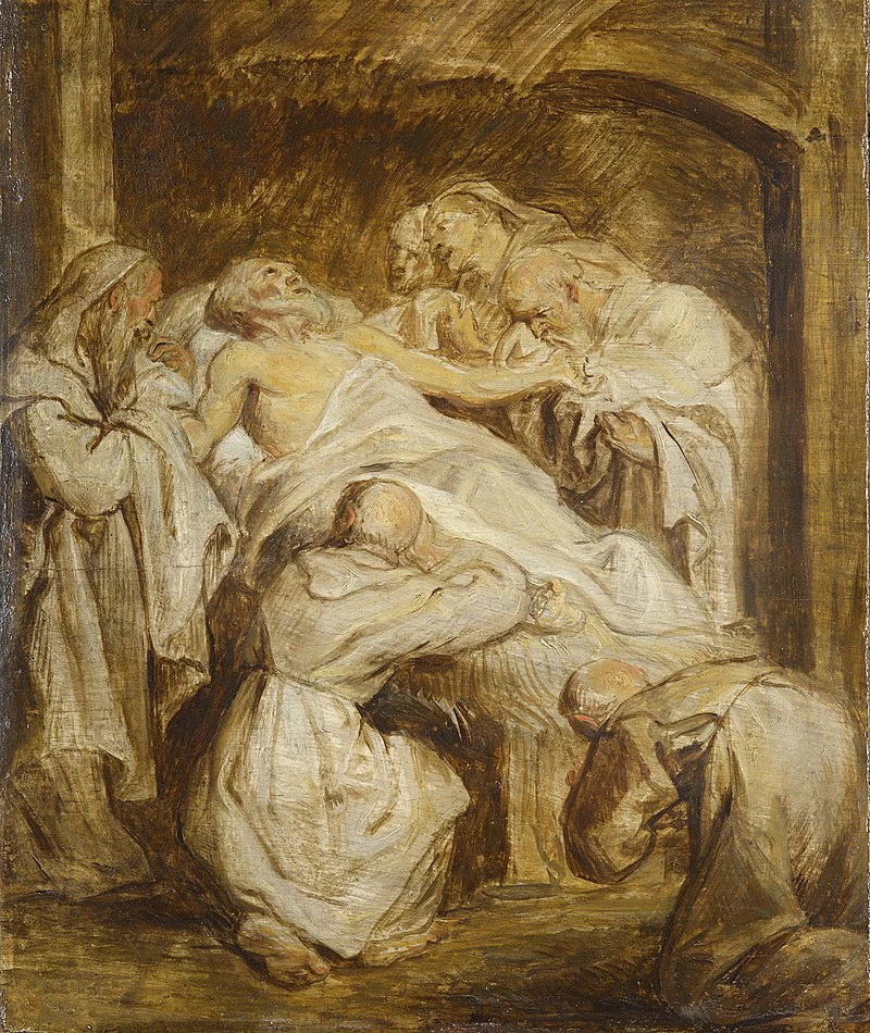 La morte di sant'Antonio - Royal Collection